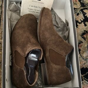 Adam Tucker Brown Slip-On Loafers